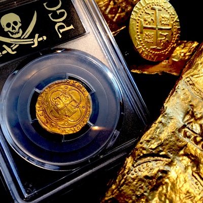 Spain  1 Escudo  1504-55  ~ PCGS 55 ~ 8