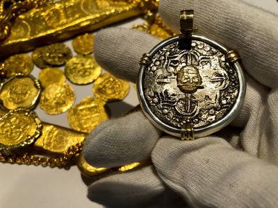 Bolivia 8 Real 1619 "Atocha Shipwreck 1622" Jewelry Treasures 6