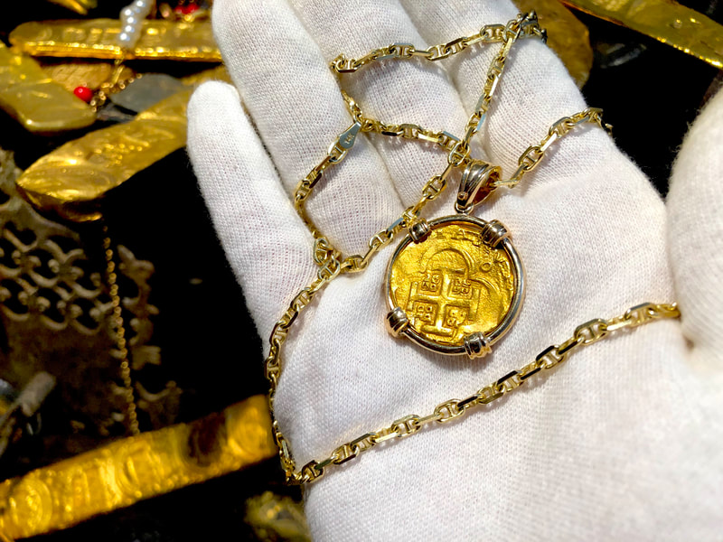 Spain 4 Escudos 1630-47 "Brute Style" Treasure Jewelry 10