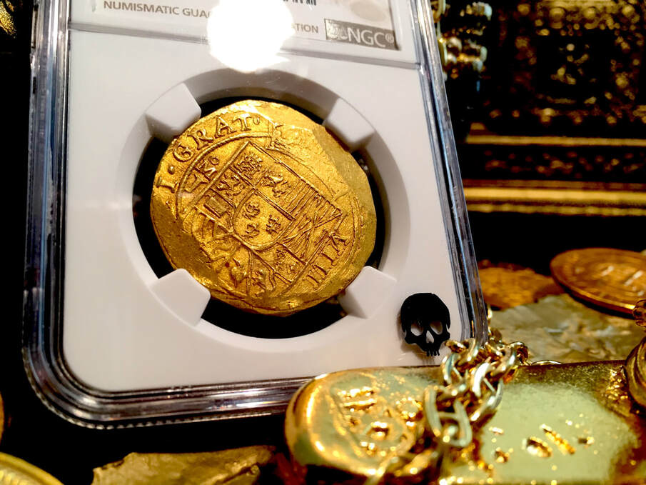 Mexico  8 Escudos 1714  "1715 Plate Fleet - Finest Known"  NGC 64