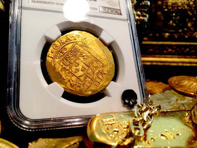 Mexico  8 Escudos 1714  "1715 Plate Fleet - Finest Known"  NGC 64 5