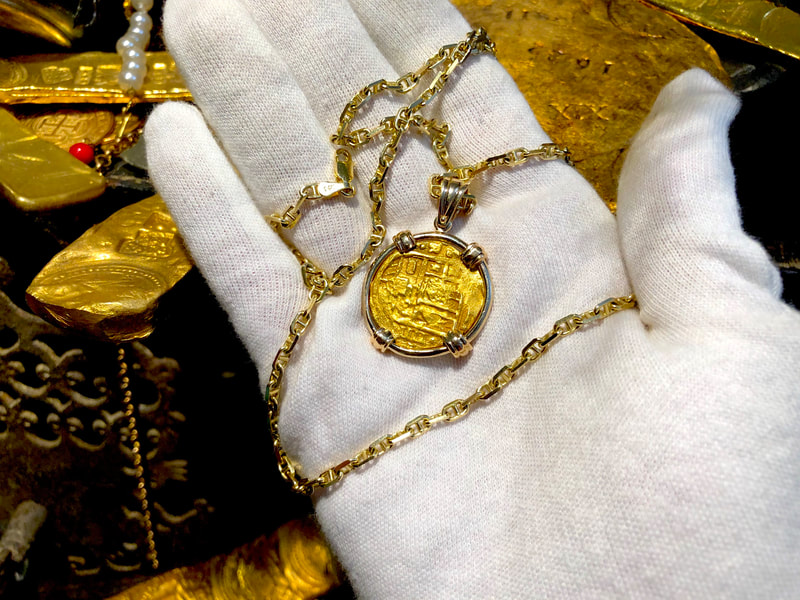 Spain 4 Escudos 1630-47 "Brute Style" Treasure Jewelry 12