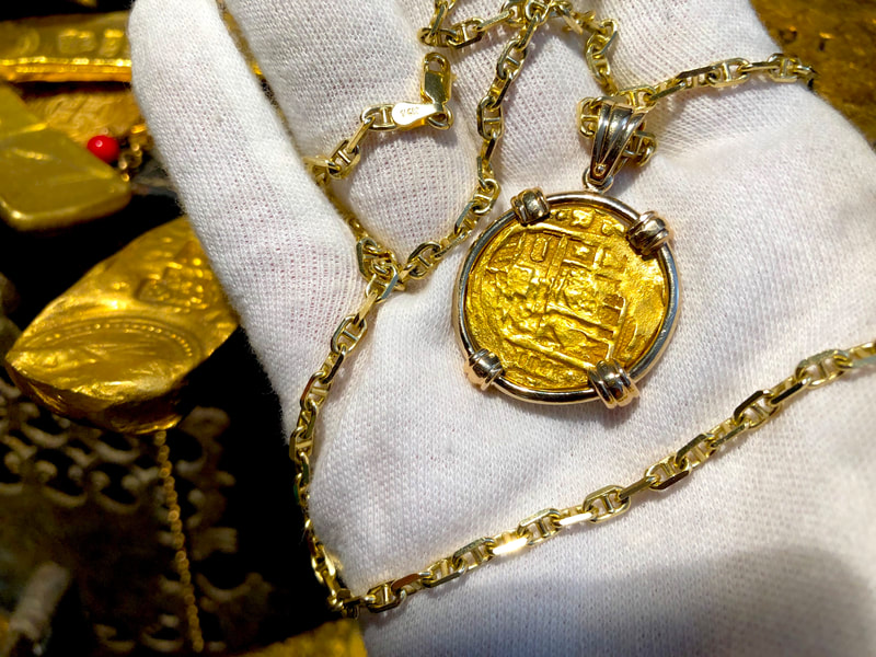 Spain 4 Escudos 1630-47 "Brute Style" Treasure Jewelry 3