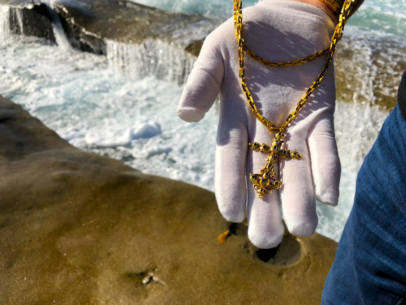 1715 Fleet Shipwreck "Queen's Jewels" Gold & Diamond Cross Pirate Gold Coins 33