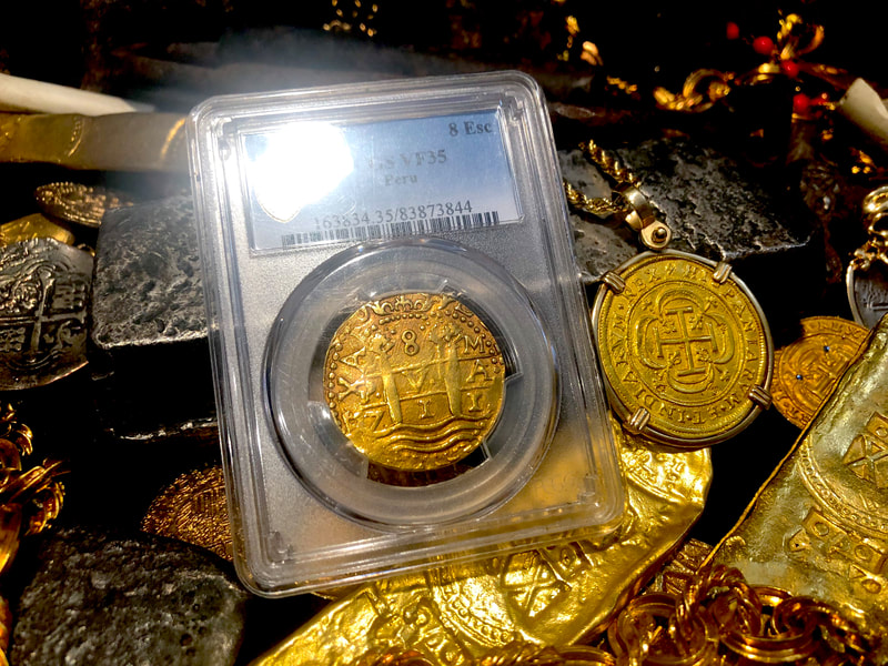 Peru 8 Escudos 1711 "Incredible Centering" PCGS 35 4