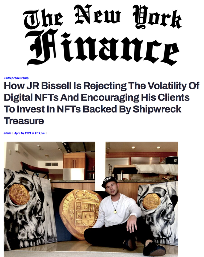 The New York Finance - NFT Backed by Treasure
