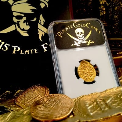 Mexico 2 Escudos 1711-13 "1715 Plate Fleet Shiowreck - 300th Anniversary" NGC 63 4