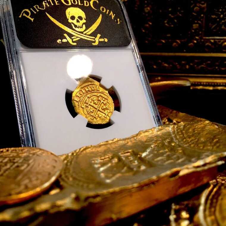 Mexico 2 Escudos 1711-13 "1715 Plate Fleet Shiowreck - 300th Anniversary" NGC 63