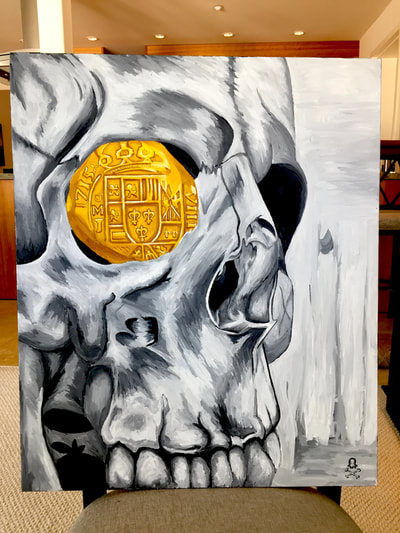Treasure Paintings by JR Bissell: "Golden Eye" | JR Bissell 8