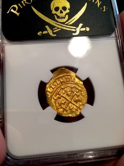 Mexico 2 Escudos 1711-13 "1715 Plate Fleet Shiowreck - 300th Anniversary" NGC 63 11