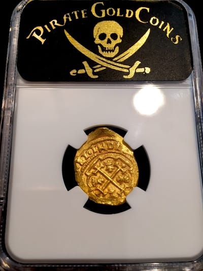 Mexico 2 Escudos 1711-13 "1715 Plate Fleet Shiowreck - 300th Anniversary" NGC 63 12