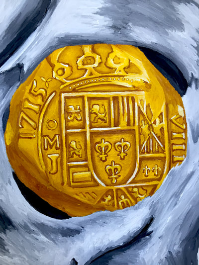 Treasure Paintings by JR Bissell: "Golden Eye" | JR Bissell 9