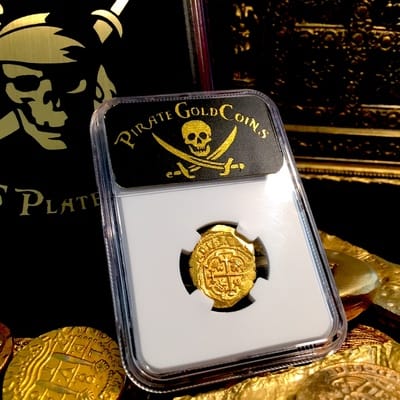 Mexico 2 Escudos 1711-13  "1715 Plate Fleet Shipwreck - 300th Anniversary Find"  NGC  63 11