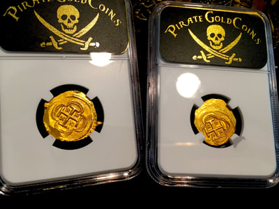 Mexico  2 Escudos  1714  "1715 Plate Fleet Shipwreck"  NGC 65 5