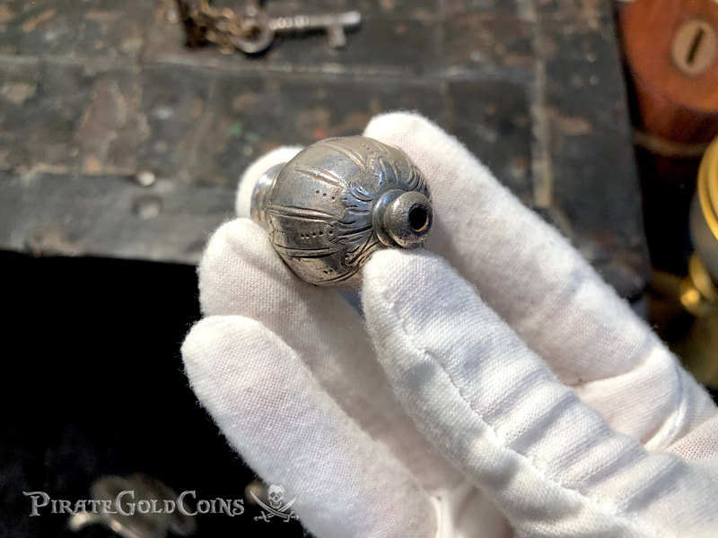 1715 Fleet Shipwreck Silver Sword Handle Queen's Jewels 11