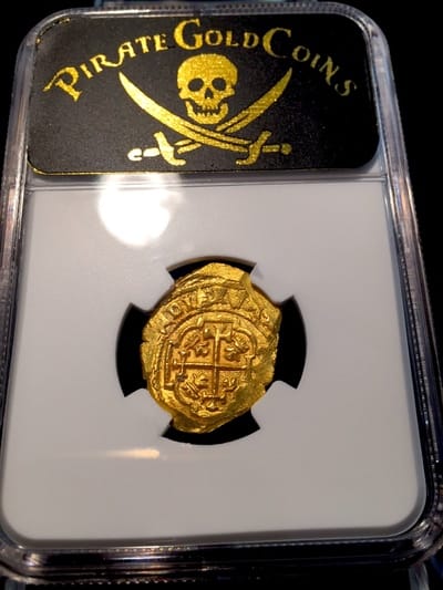 Mexico 2 Escudos 1711-13  "1715 Plate Fleet Shipwreck - 300th Anniversary Find"  NGC  63 12