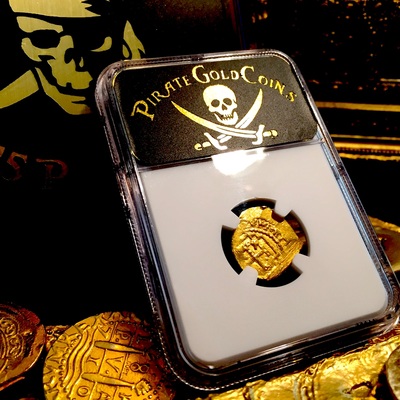 Mexico  1 Escudos  1690-1701  "Jeweled Cross!"  NGC 61  1715 Plate Fleet Shipwreck 300th Anniversary Find 4