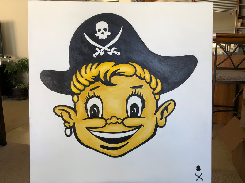 Treasure Paintings by JR Bissell: "Loot Boy" 5