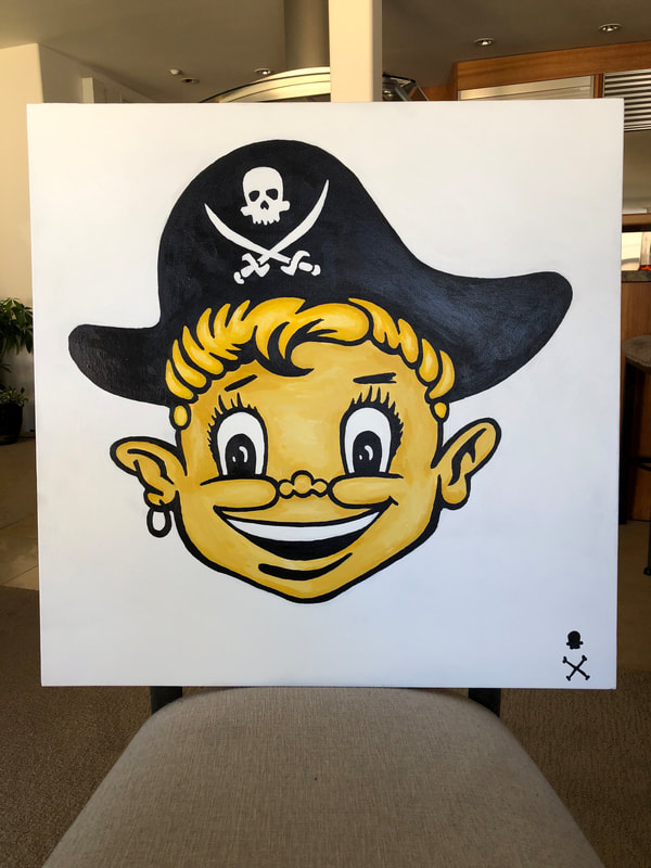 Treasure Paintings by JR Bissell: "Loot Boy" 7