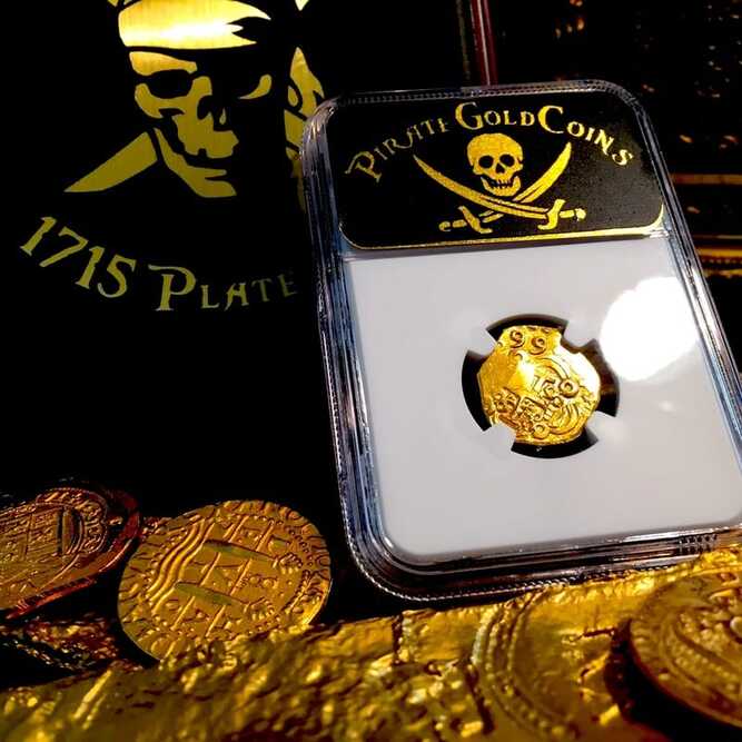 Pirate Gold Coins | Colombia 2 Escudos 48