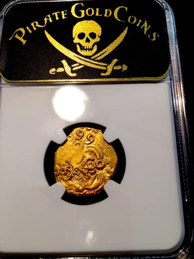 Colombia 2 Escudos 1699 "1715 Plate Fleet Shipwreck- 300th Find"  NGC 60 2