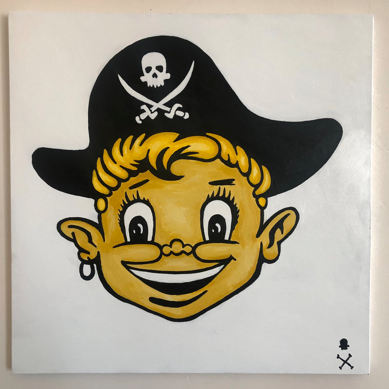 Treasure Paintings by JR Bissell: "Loot Boy" 9