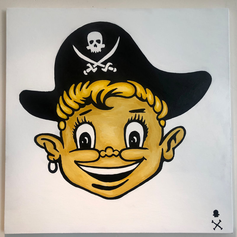 Treasure Paintings by JR Bissell: "Loot Boy"