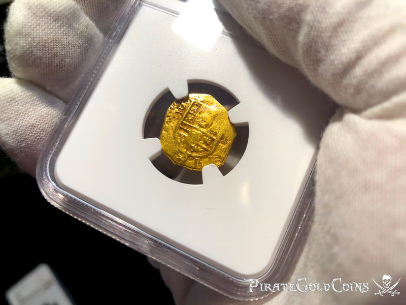 Spain 1 Escudo 1617 "Full 4 Digit Date" NGC 40 4