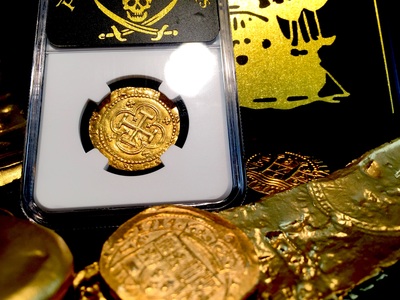 Spain  2 Escudos  1556-98  "Granada Mint"   NGC 62  Tied for 2nd Finest Known Philip II 9