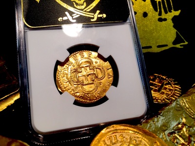 Spain 1610 "Dated!"  2 Escudos "Philip III" NGC 63 8