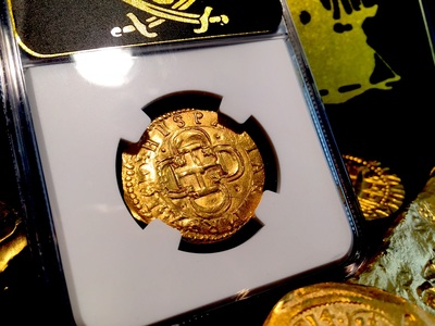 Spain 1610 "Dated!"  2 Escudos "Philip III" NGC 63 11