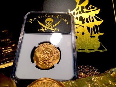 Spain 4 Escudos 1556-98 "Full Crown- Philip II"  NGC 55 9