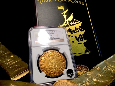 Spain 8 Escudos 1712 "Only 1 Known for Variety"  NGC 58 7