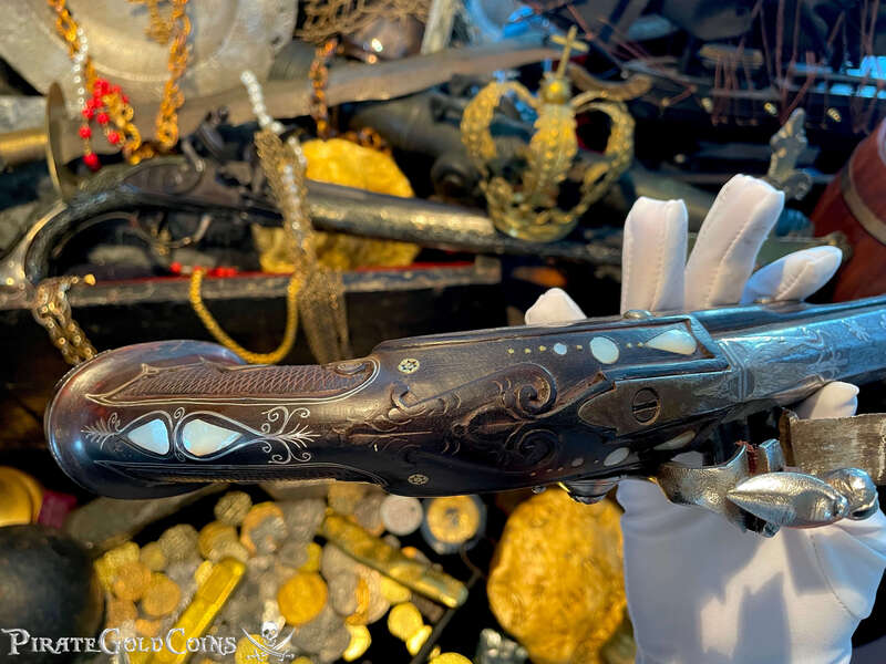 Authentic 1715 Fleet Shipwreck Ring (Bronze) Size 6 Pirate Gold Coins 12