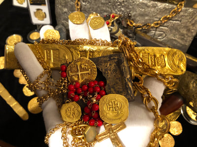 1715 Fleet Shipwreck Ring found in Gold Box Pirate Gold Coins Artifacts 10