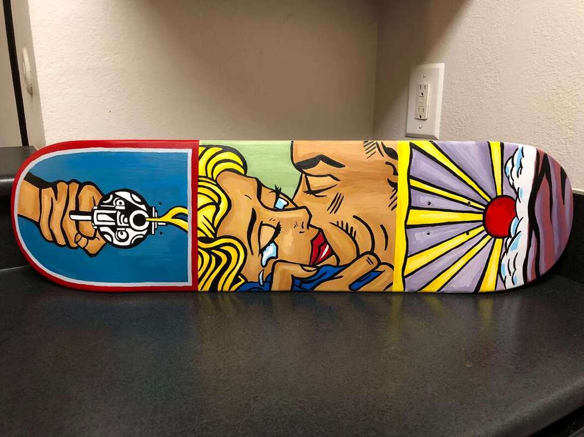 Treasure Paintings by JR Bissell: A Pirate Rendition of Roy Lichtenstein