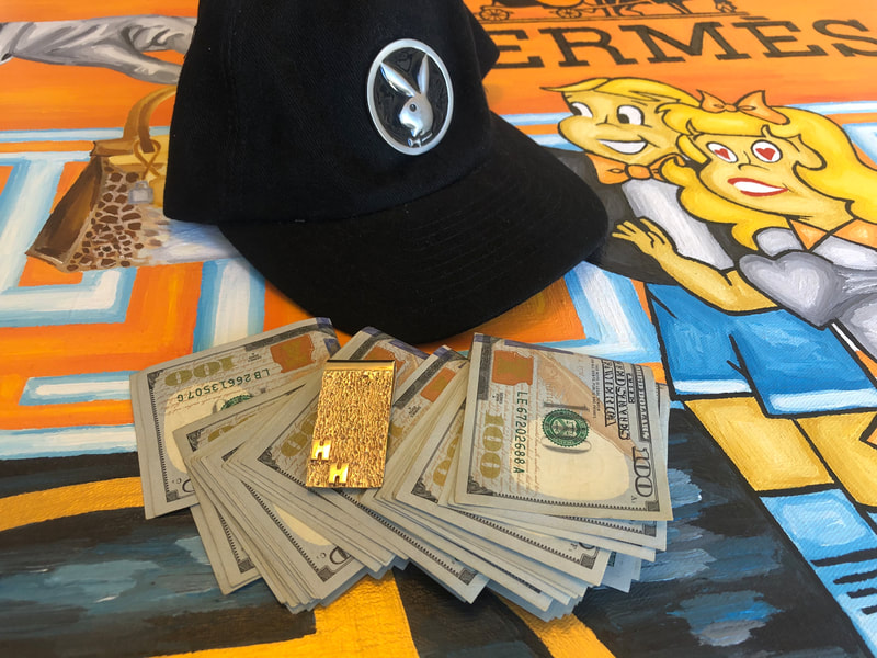 Hugh Hefner Personal Dad Hat Playboy 3