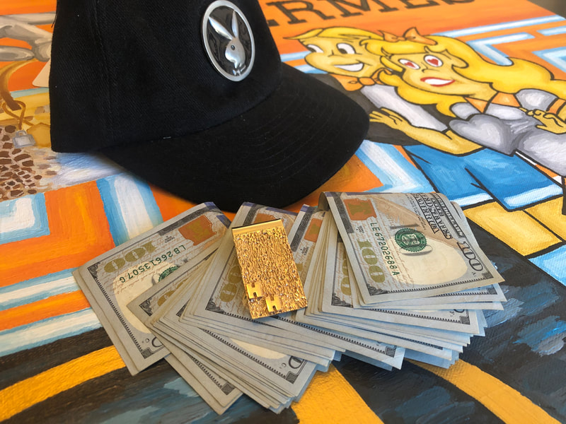 Hugh Hefner Personal Dad Hat Playboy 4