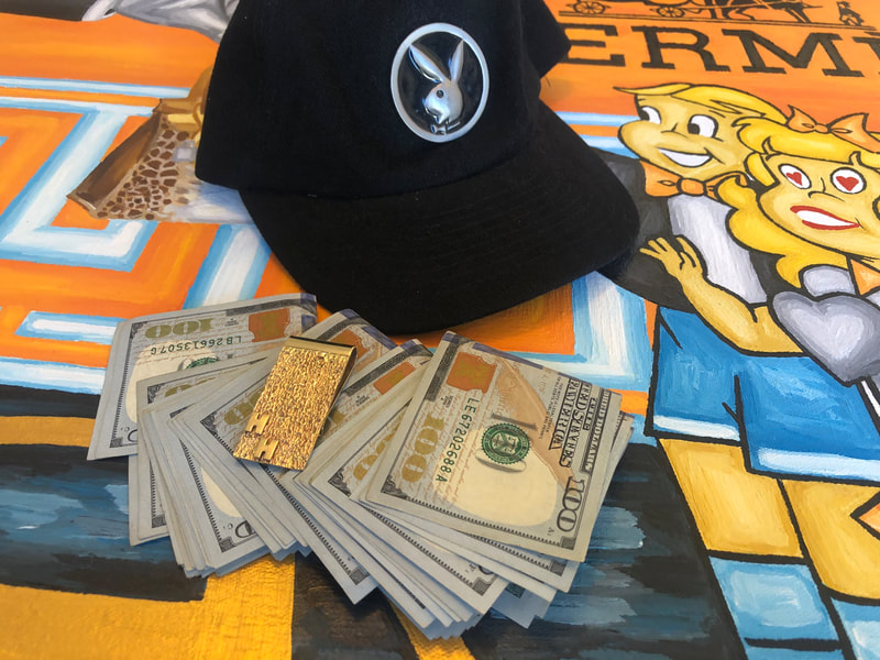 Hugh Hefner Personal Dad Hat Playboy 5