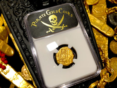 Spain 2 Escudos 161x "Partial Date" NGC 45 Pirate Gold Coins 14