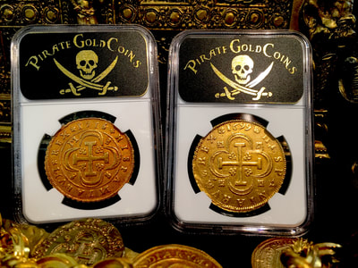 Spain  8 Escudos  1699  "Only 3 Known! Charles II"  NGC 45 8