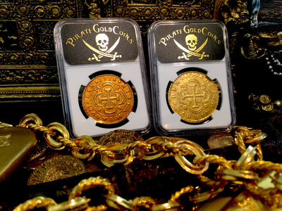 Spain  8 Escudos  1715  "Only 1 Known- Year of the Fleet"  NGC 50 18