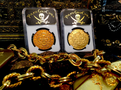 Spain  8 Escudos  1715  "Only 1 Known- Year of the Fleet"  NGC 50 19