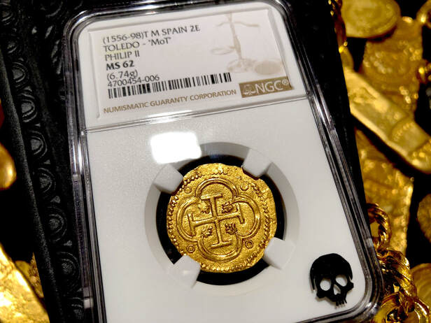 Spain 1556-98 2 Escudos 3