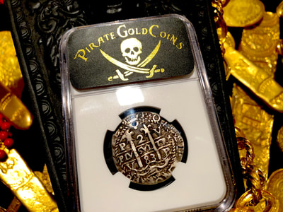 Bolivia 2 Reales 1683 "Royal Coinage" NGC VF Pirate Gold Coins 12