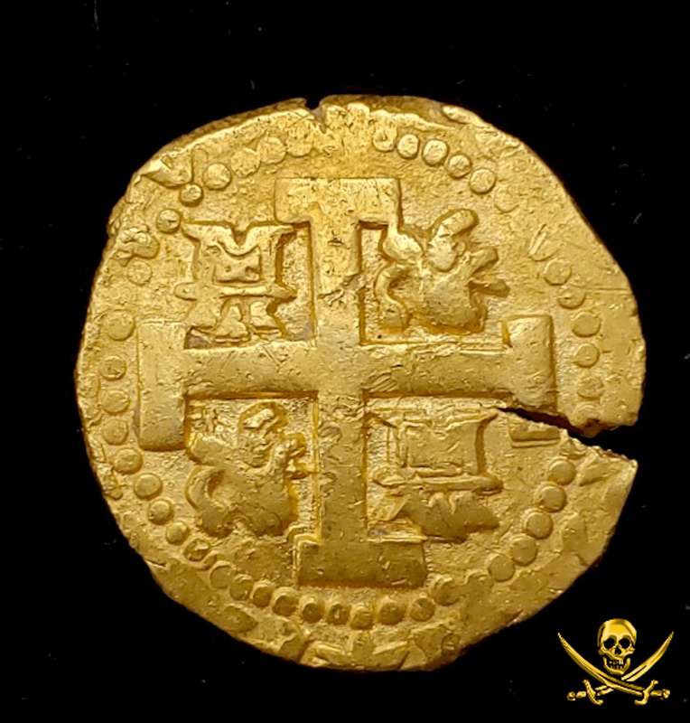 Peru 8 Escudos 1731/0 "From 1733 Fleet Shipwreck" NGC 62 2