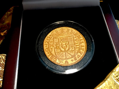Mexico  "Royal with Diamonds"  1715 Plate Fleet Shipwreck 11