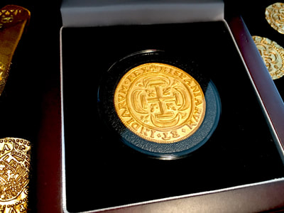 Mexico 1715 Fleet Royal Gold Electroplated Shipwreck Treasure Coin 5