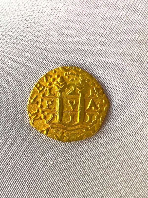 Peru 2 Escudos 1711 "From the 1715 Fleet Shipwreck" NGC 66 4