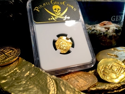 Mexico  1 Escudo  1690 "Jewel Cross 1715 Plate Fleet- 300th Anniversary Find"  NGC 55 10